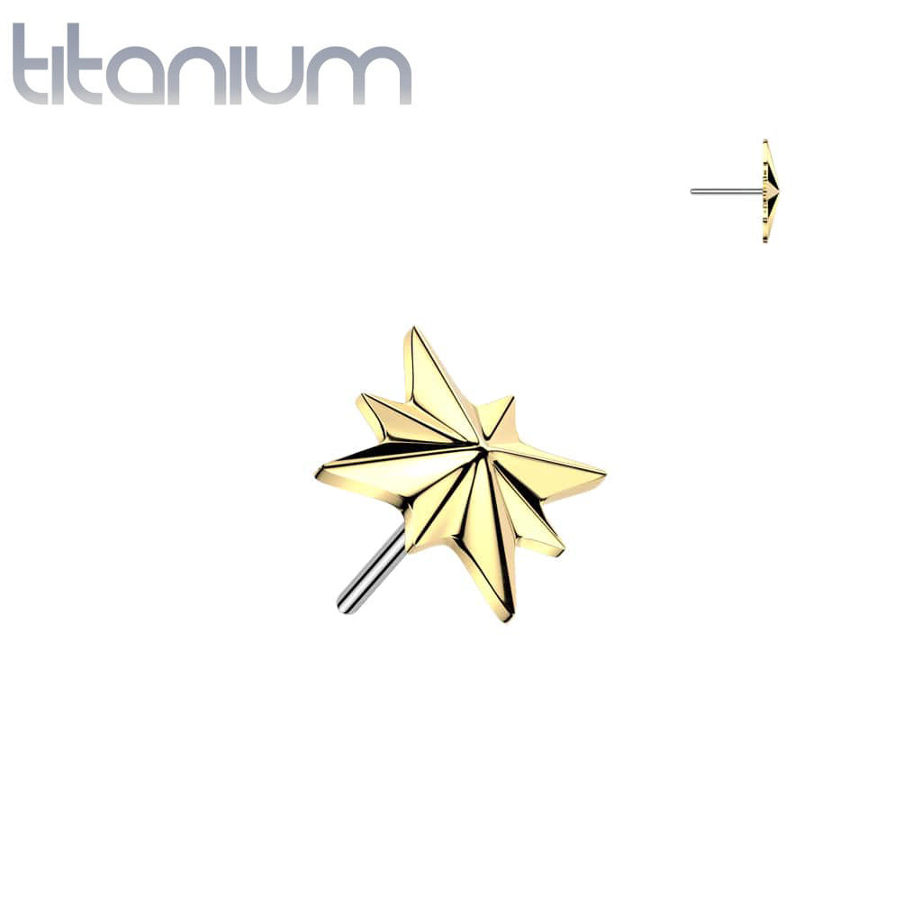 Labret Star Gems Titanium1