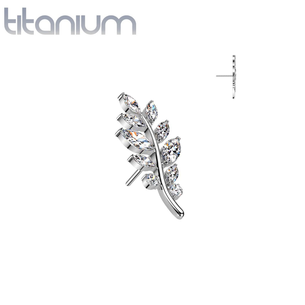 Labret Star Gems Titanium1