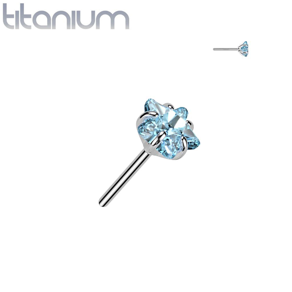 Labret Gem Star Titanium3
