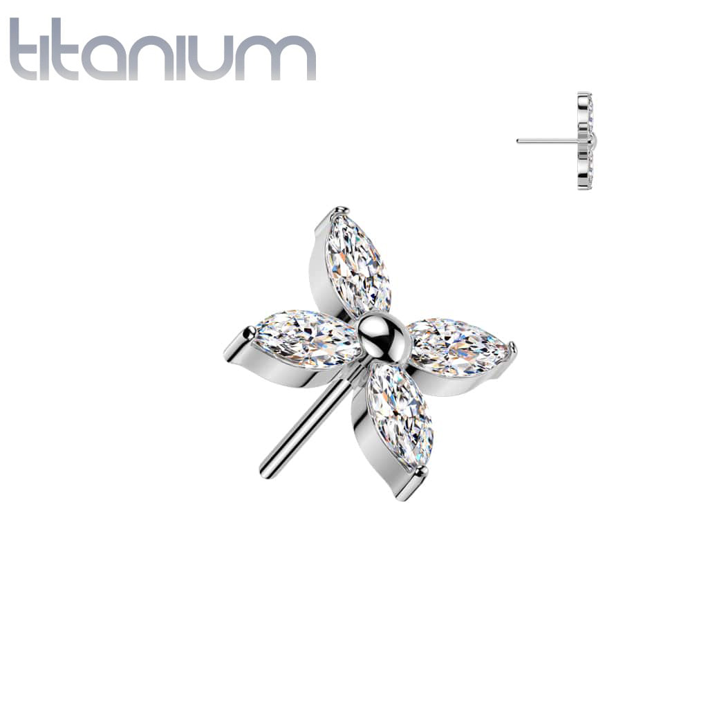 Labret Star Gems Titanium2