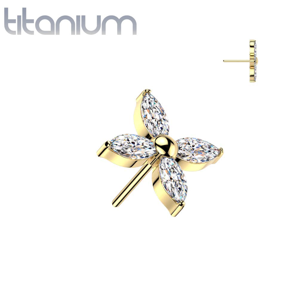 Labret Star Gems Titanium2
