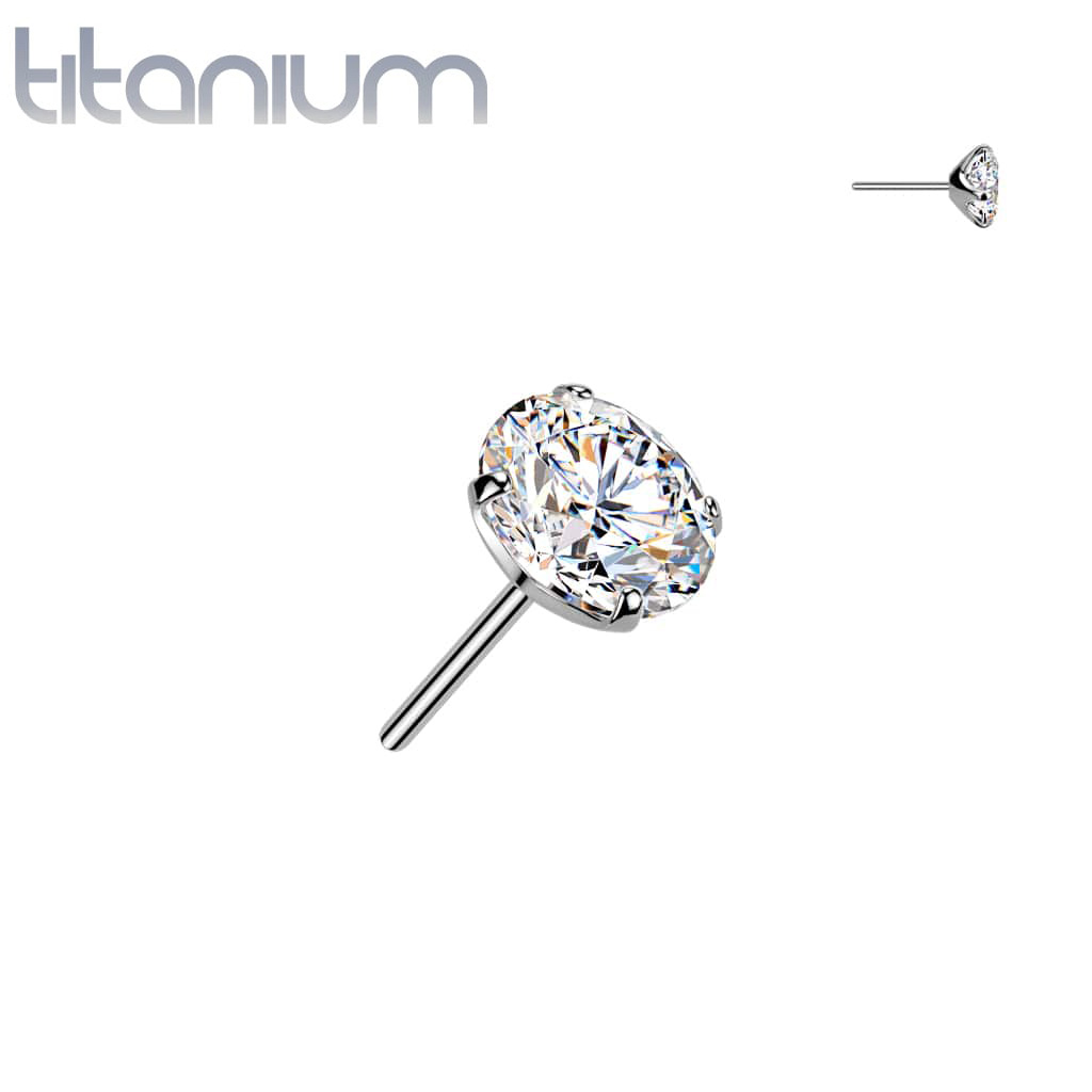 Labret Star Gems Titanium1