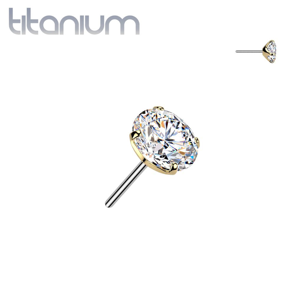 Labret Star Gems Titanium2